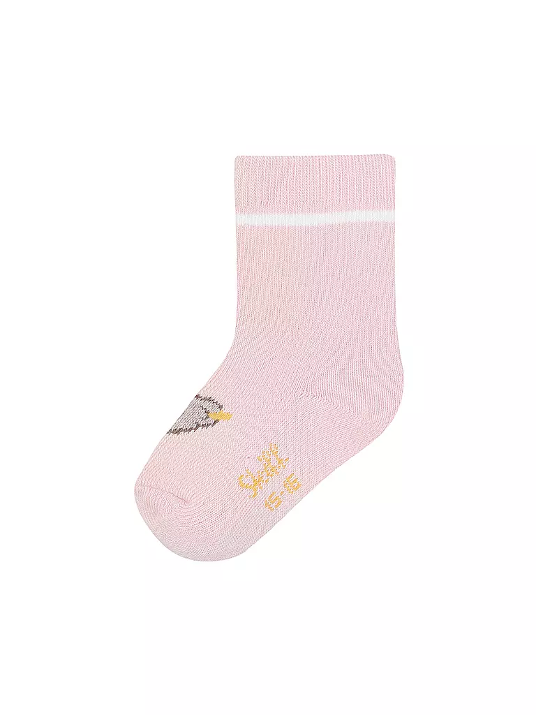 STEIFF | Baby Socken silver pink | rosa