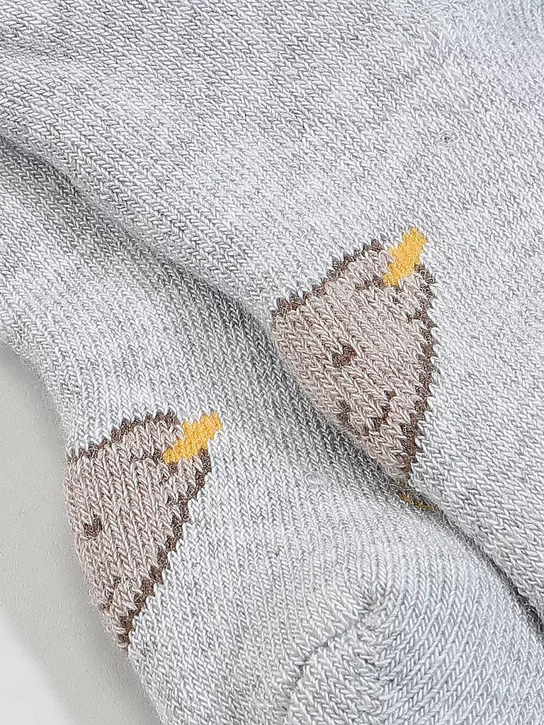 STEIFF | Baby Socken soft grey melange | hellgrau