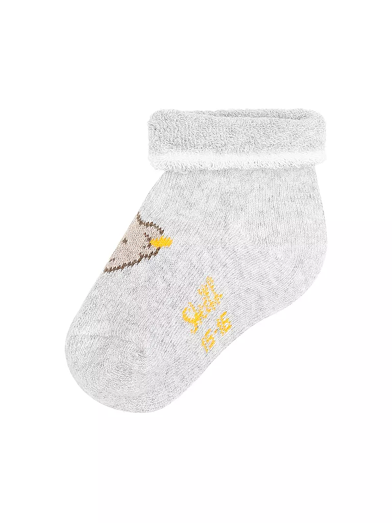 STEIFF | Baby Socken soft grey melange | hellgrau