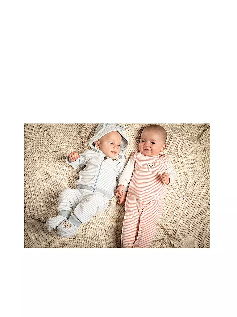 STEIFF | Baby Strampler Set 2 teilig | rosa