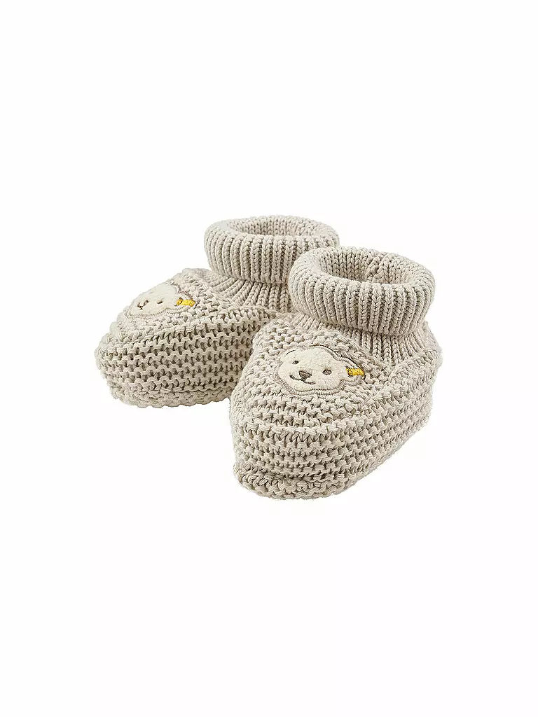 STEIFF | Baby Strickschuhe  | beige