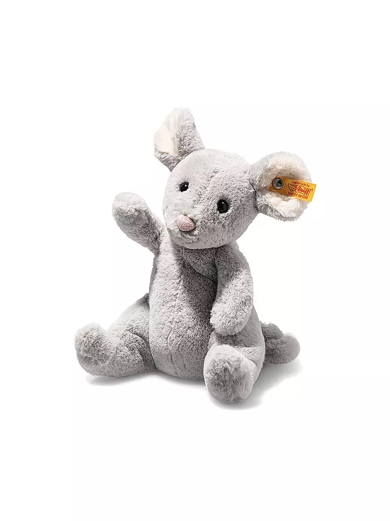 STEIFF | Soft Cuddly Friends Cheesy Maus | hellgrau