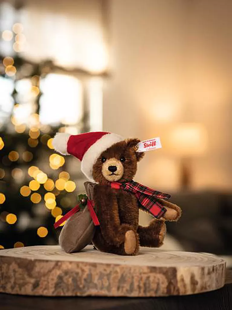 STEIFF | Weihnachtsmann Teddybaer 18 cmr | keine Farbe