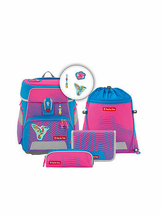 STEP BY STEP | Schultaschen Set 5tlg SPACE Neon Kolibri Kaja 