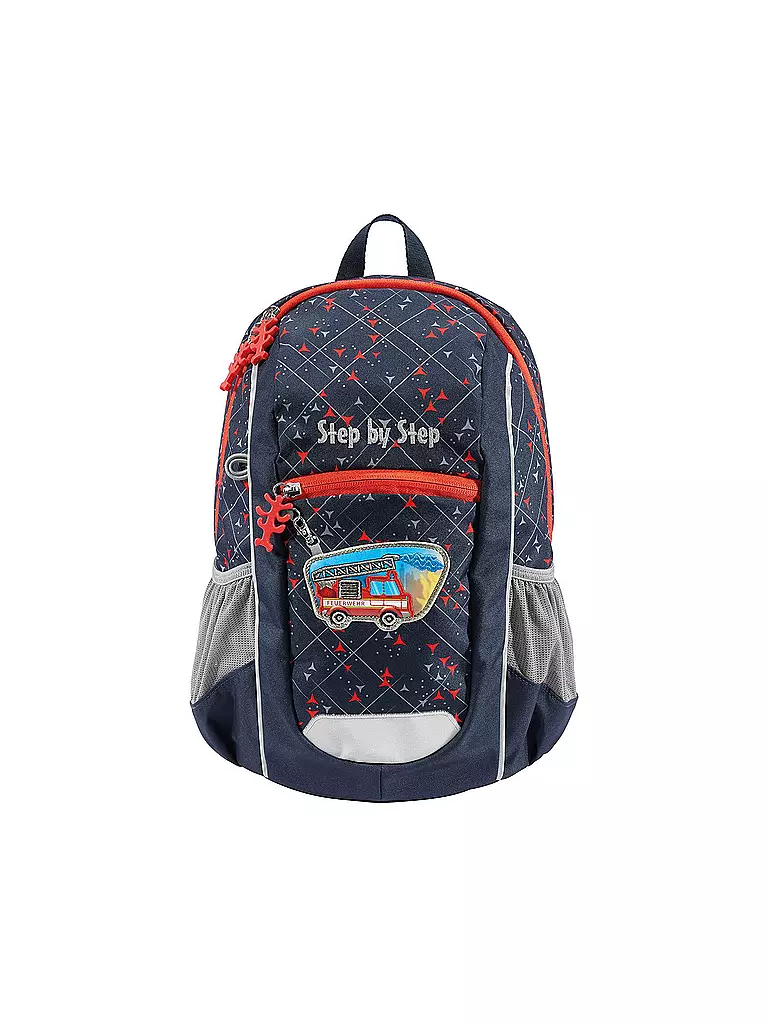 STEP BY STEP | Kinder Rucksack - Kiga Maxi Fire Truck Finn  | blau