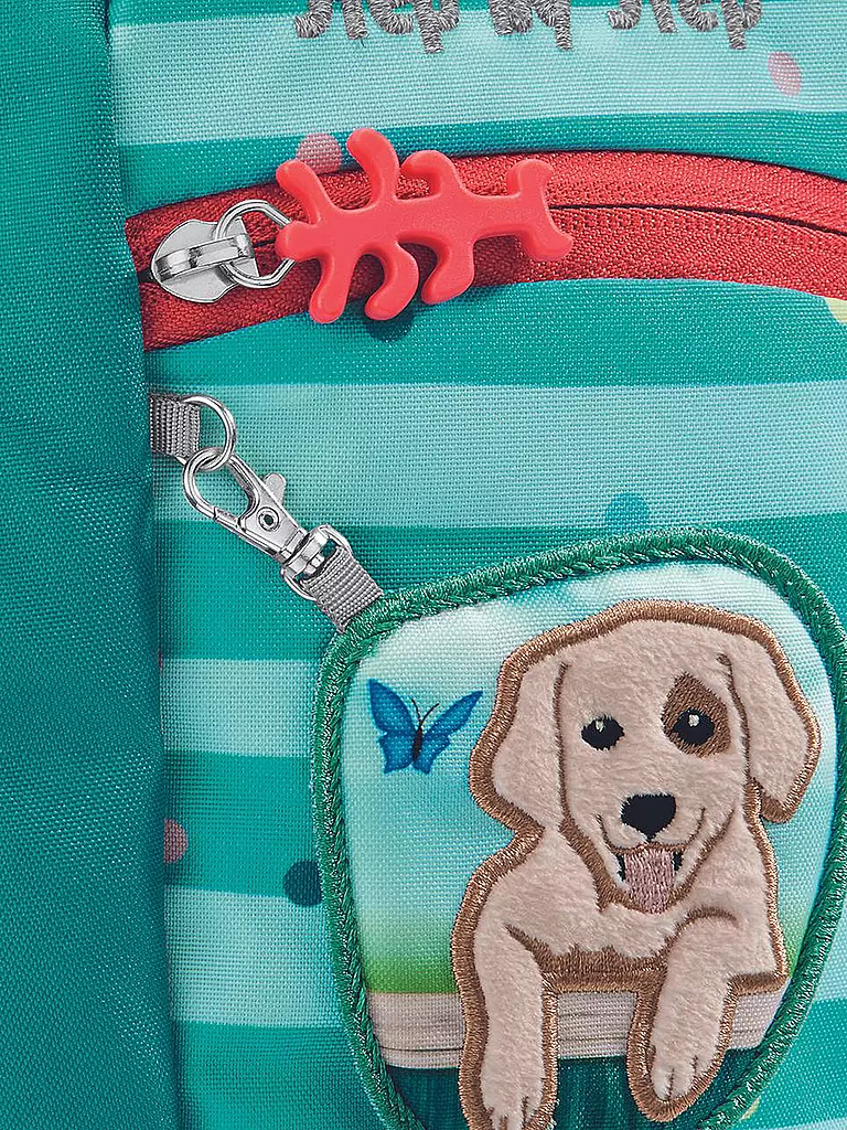 STEP BY STEP | Kinder Rucksack - Kiga Mini Dog Lucky  | mint