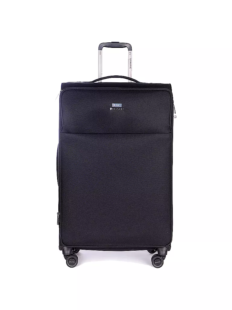 STRATIC | Trolley weich LIGHT L 75cm black | schwarz