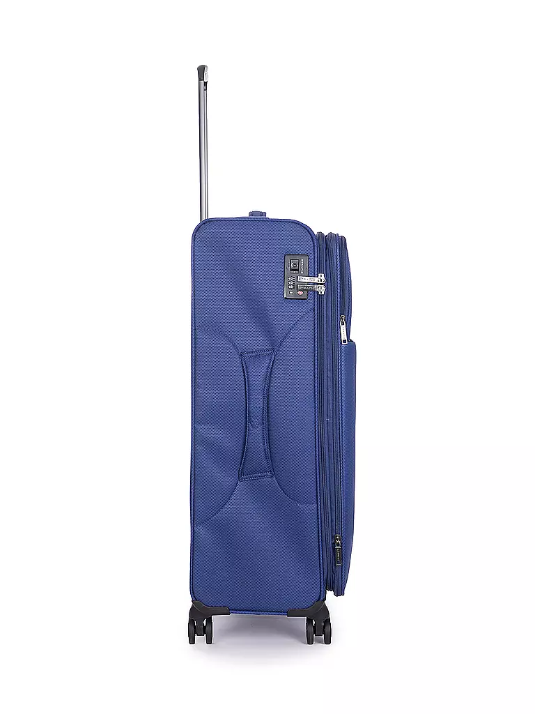 STRATIC | Trolley weich LIGHT Large 75cm dark blue  | dunkelblau