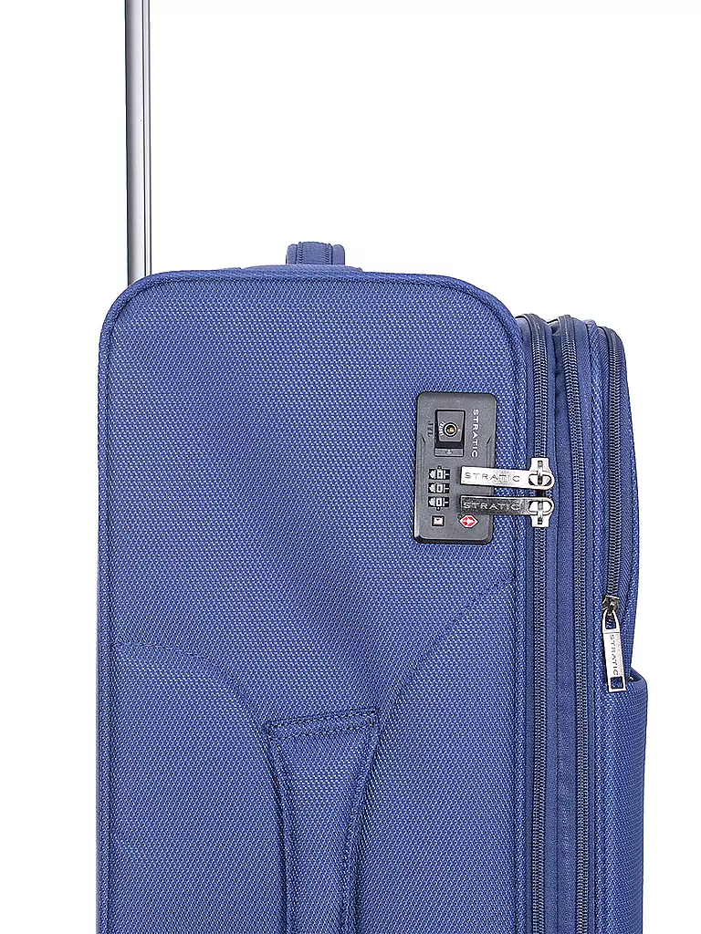 STRATIC | Trolley weich LIGHT Large 75cm dark blue  | dunkelblau