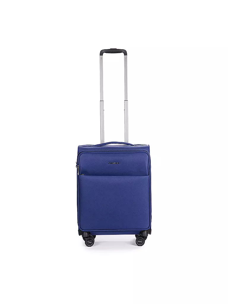 STRATIC | Trolley weich LIGHT Small 55cm dark blue  | dunkelblau