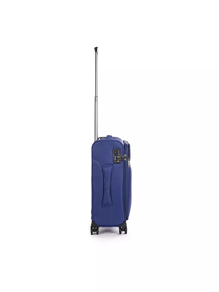 STRATIC | Trolley weich LIGHT Small 55cm dark blue  | dunkelblau