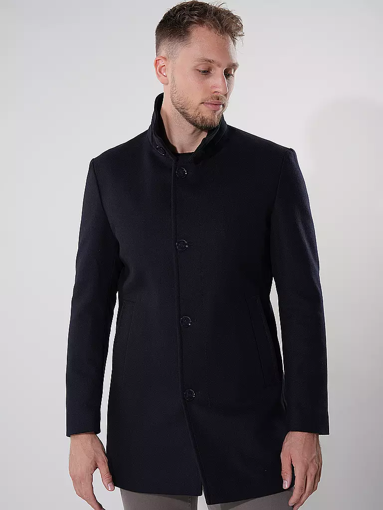 STRELLSON | Mantel Regular Fit FINCHLEY 2.0 | schwarz