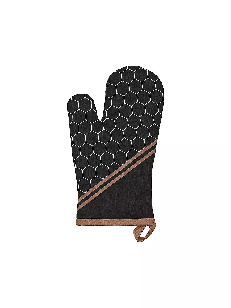 STUCO | Ofenhandschuh 18x30cm Mesh | schwarz