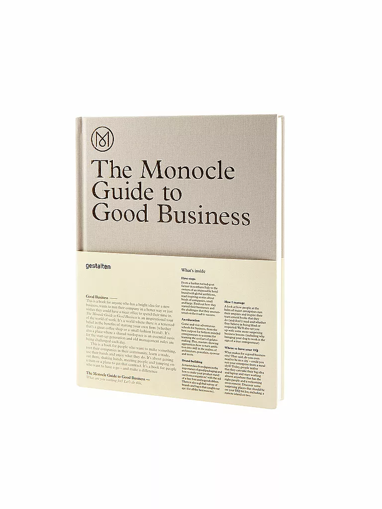 SUITE | Buch - The Monocle Guide to Good Business (Tuck) | keine Farbe