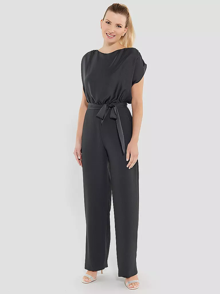 SWING | Jumpsuit  | schwarz