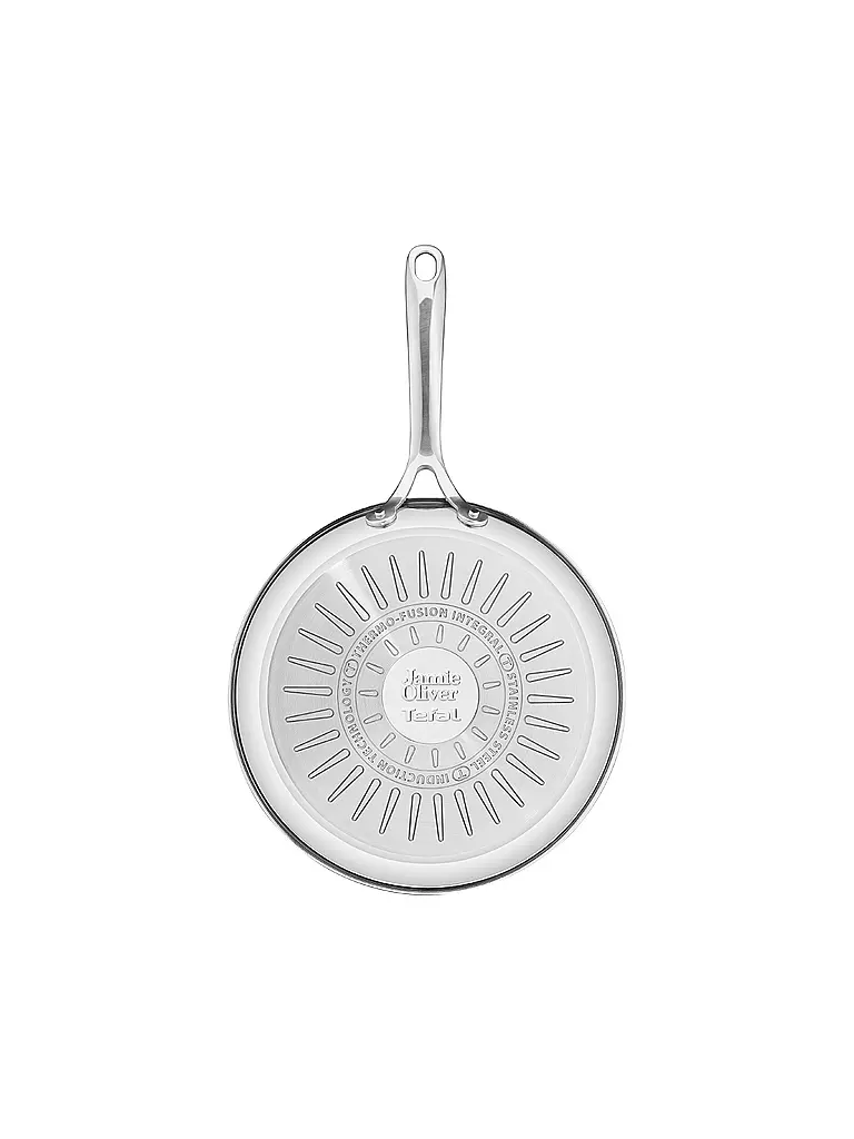 TEFAL | Bratpfanne Jamie Oliver COOK SMART 24cm Edelstahl | silber