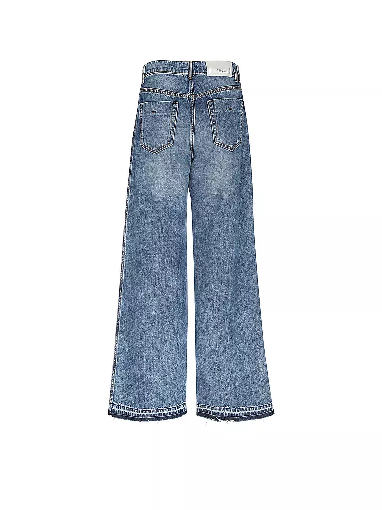 TELA | Jeans Wide Leg TABACCO | blau