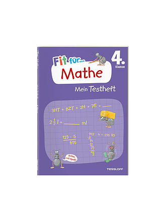 TESSLOFF VERLAG | Testheft - Fit für Mathe 4. Klasse