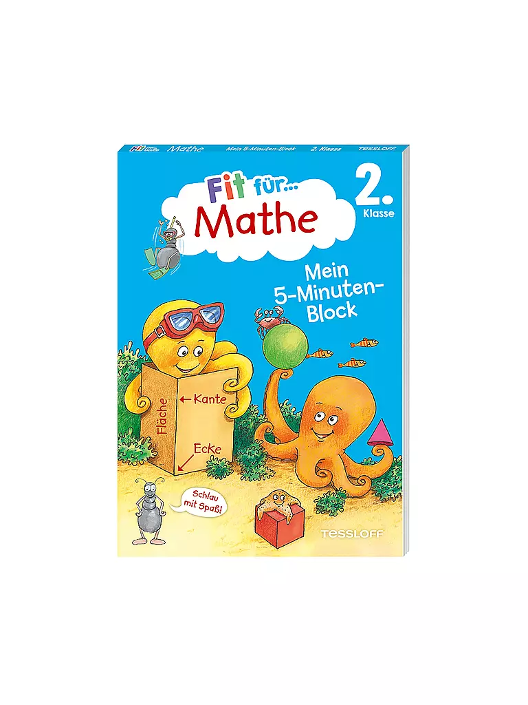 TESSLOFF VERLAG | Fit für Mathe 2. Klasse - Mein 5-Minuten Block | keine Farbe