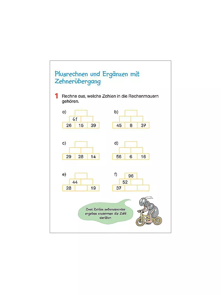 TESSLOFF VERLAG | Fit für Mathe 2. Klasse - Mein 5-Minuten Block | keine Farbe