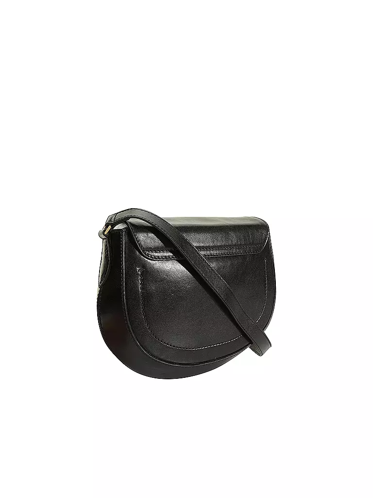 THE BRIDGE | Ledertasche - Mini Bag BETTINA | schwarz