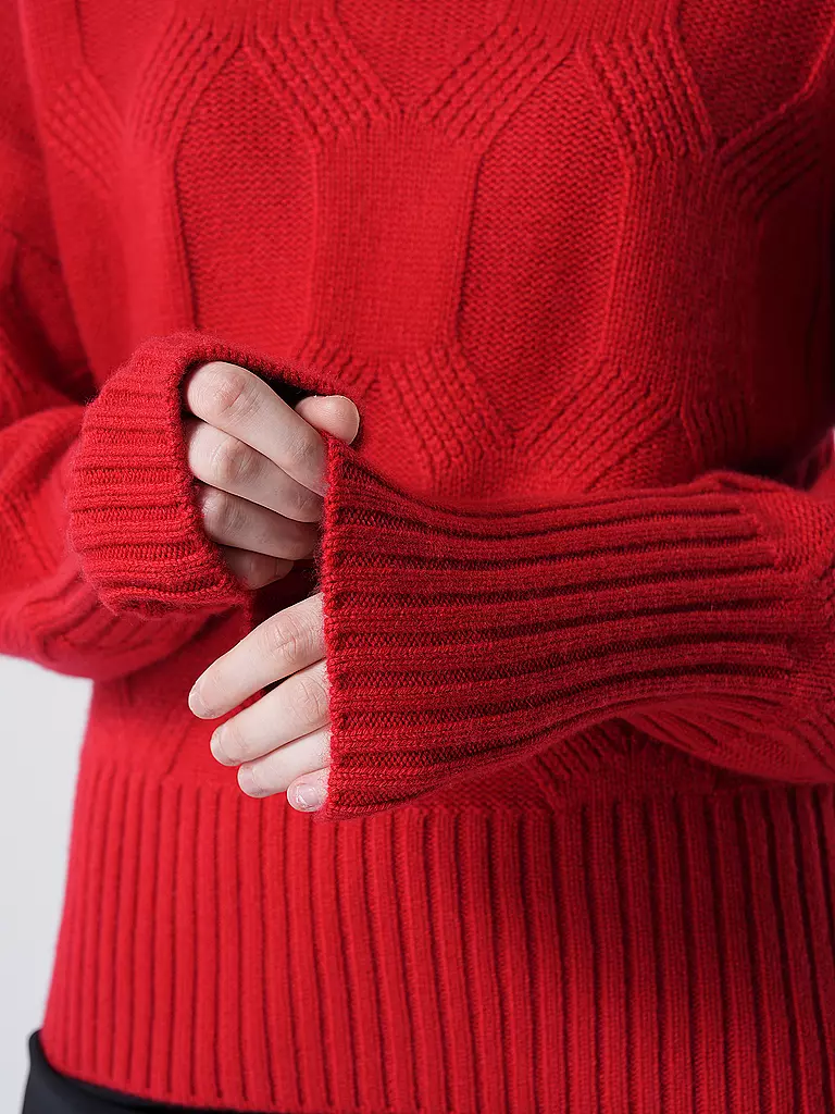 THE MERCER N.Y. | Kaschmirpullover  | rot