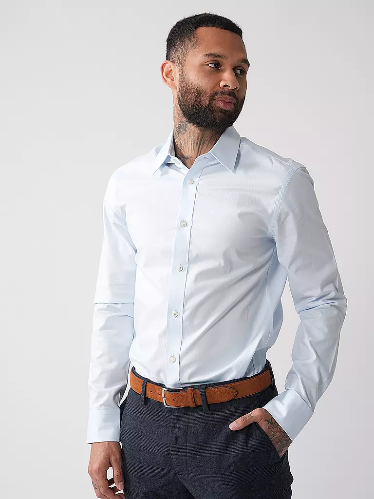 TIGER OF SWEDEN | Hemd Slim Fit ADLEY C | schwarz