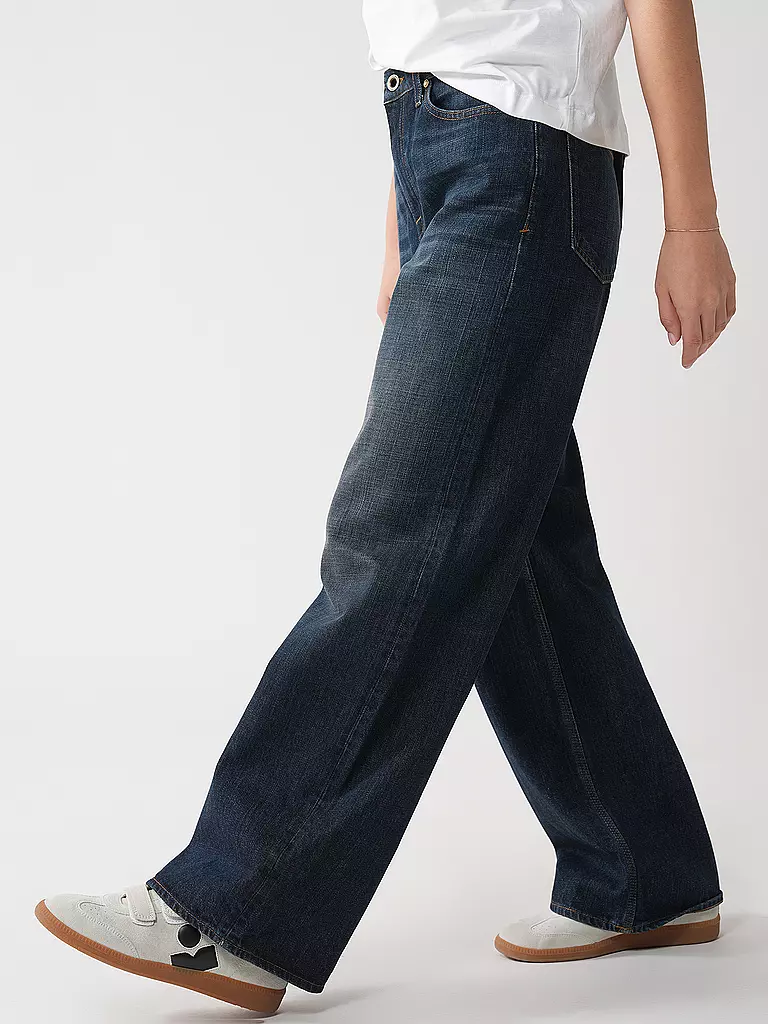 TIGER OF SWEDEN | Jeans Wide Leg UNIA | dunkelblau