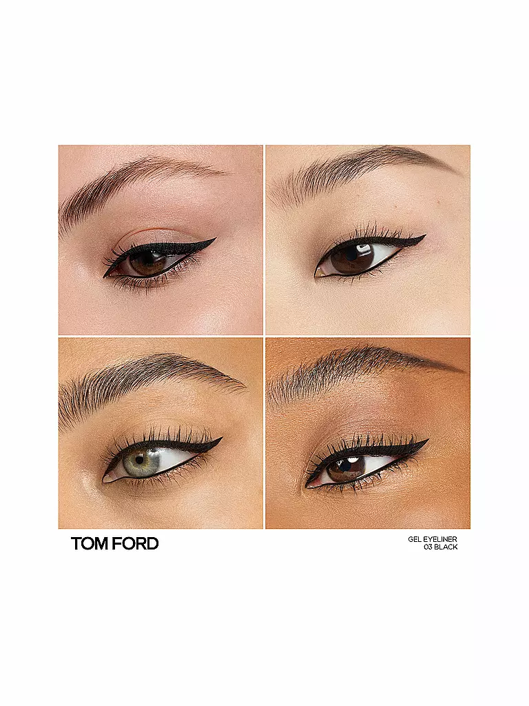 TOM FORD BEAUTY | Runway Look Gel Eye Liner (03 Black)  | schwarz