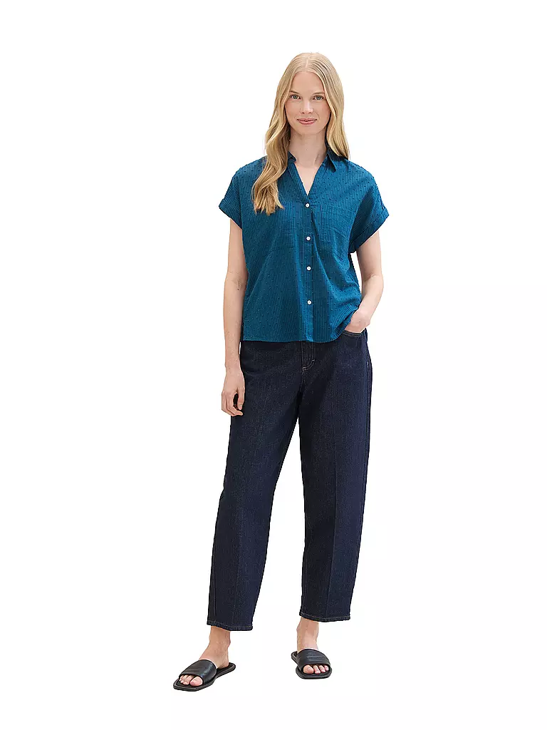 TOM TAILOR | Bluse  | blau