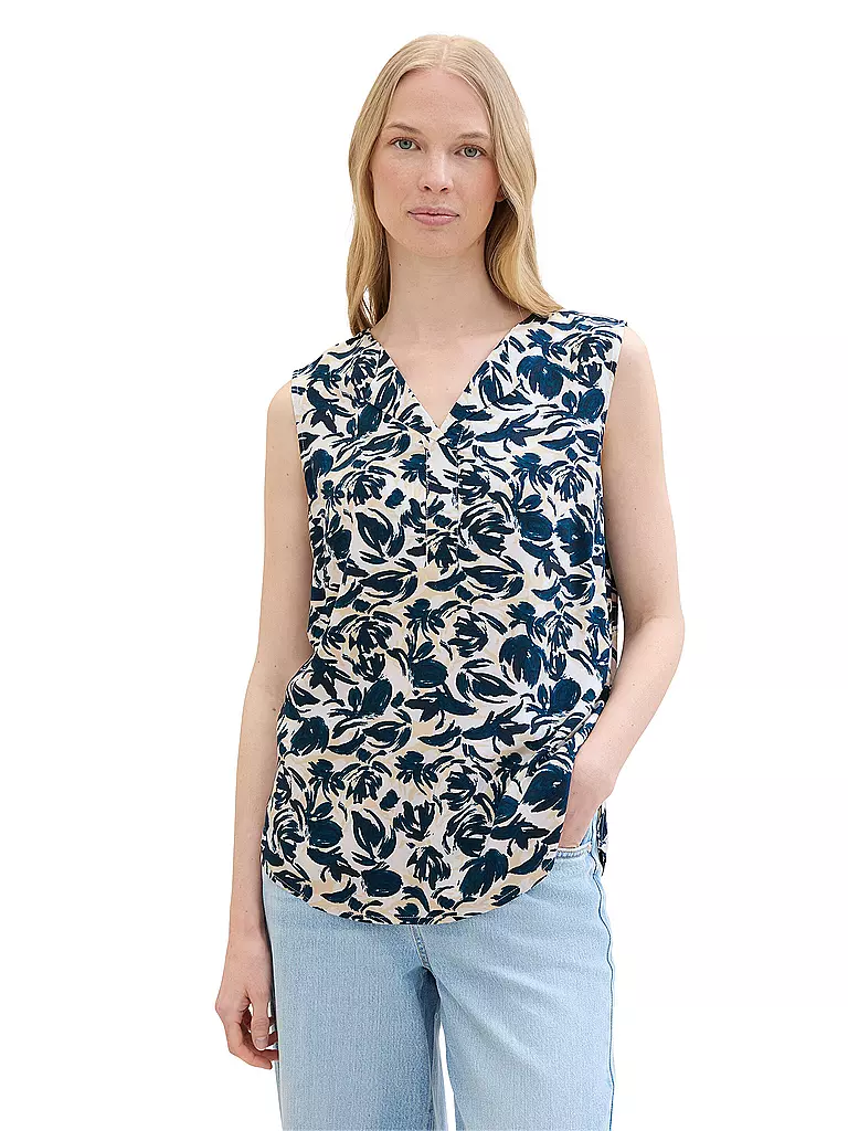 TOM TAILOR | Bluse  | blau