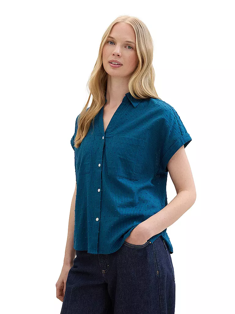 TOM TAILOR | Bluse  | blau