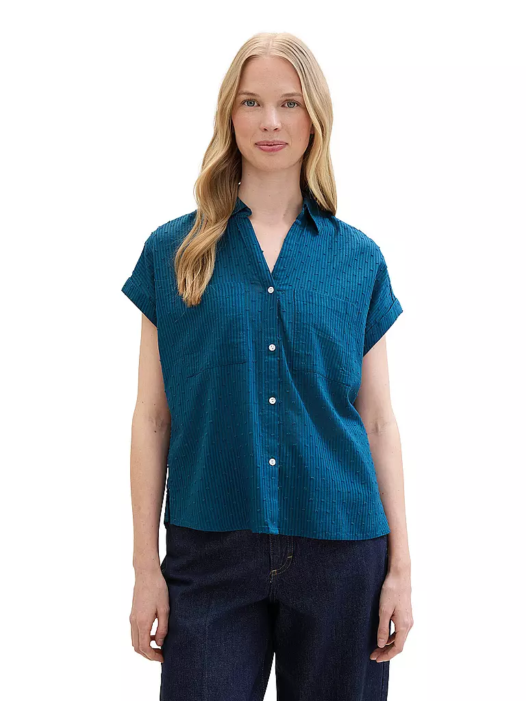 TOM TAILOR | Bluse  | blau