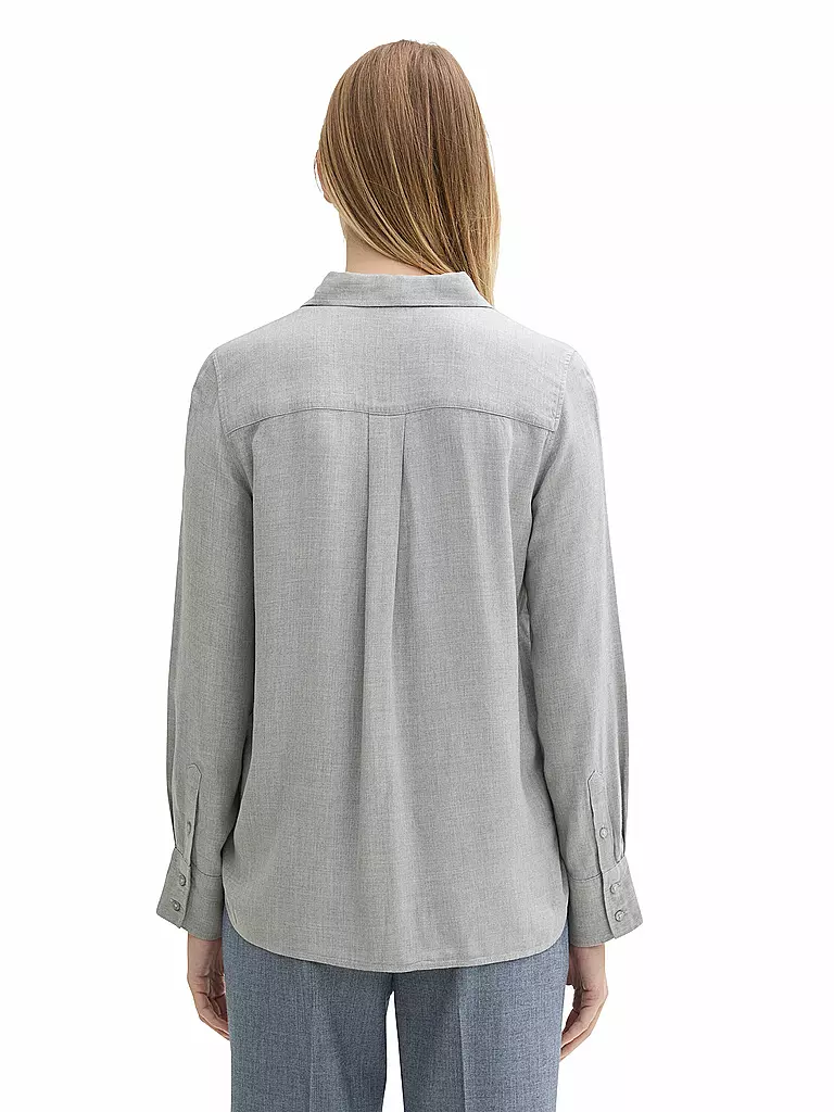 TOM TAILOR | Bluse | grau