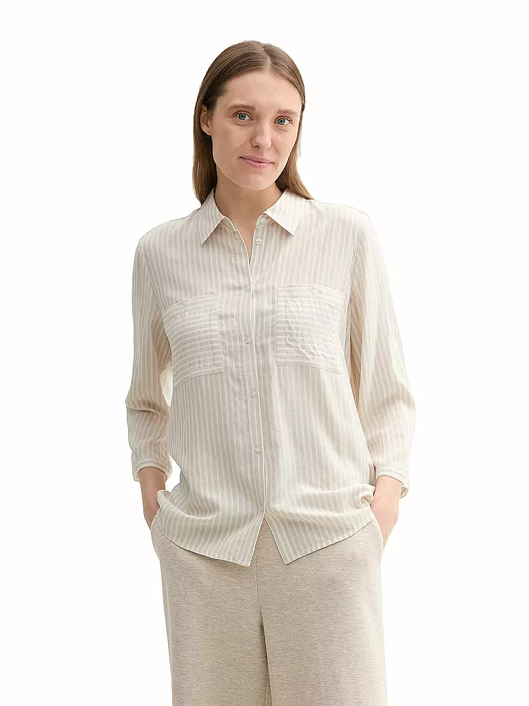 TOM TAILOR | Bluse | beige