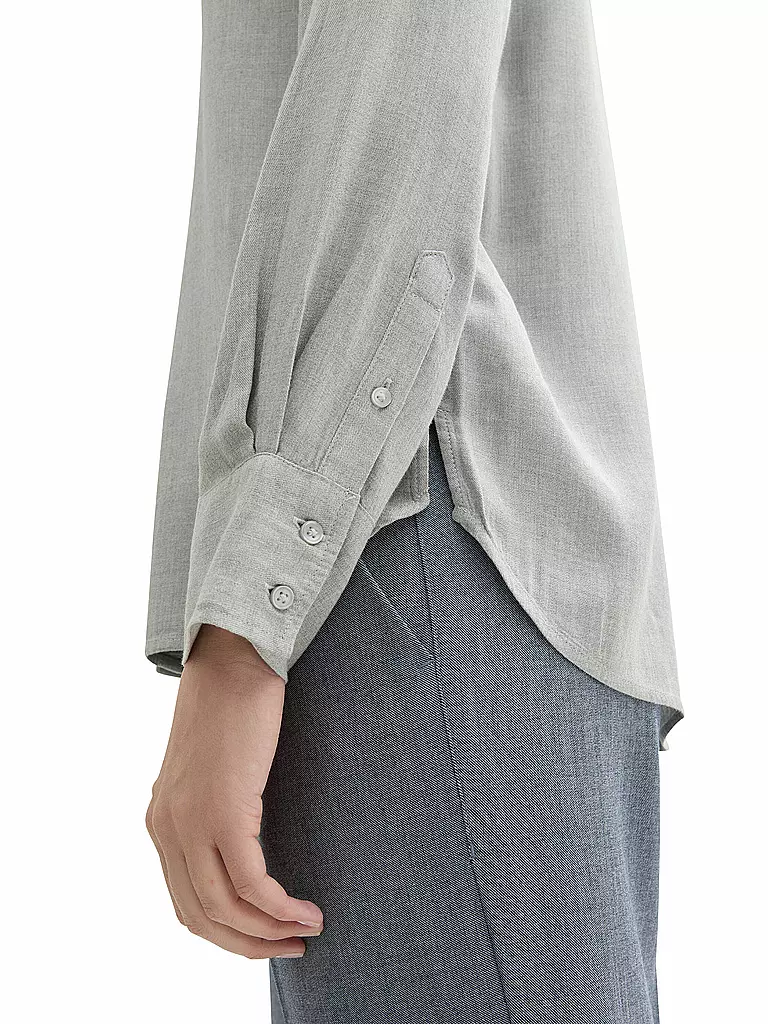 TOM TAILOR | Bluse | grau