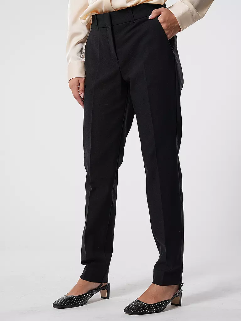 TOM TAILOR | Chino Slim Fit MIA | schwarz