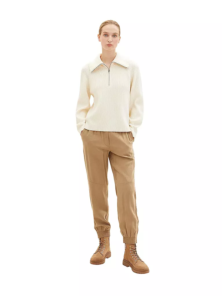 TOM TAILOR | Hose Jogging Fit | beige