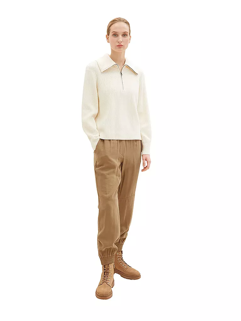 TOM TAILOR | Hose Jogging Fit | beige