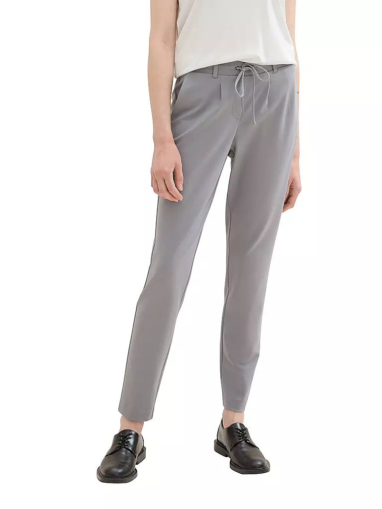 TOM TAILOR | Hose Jogging Fit | grau