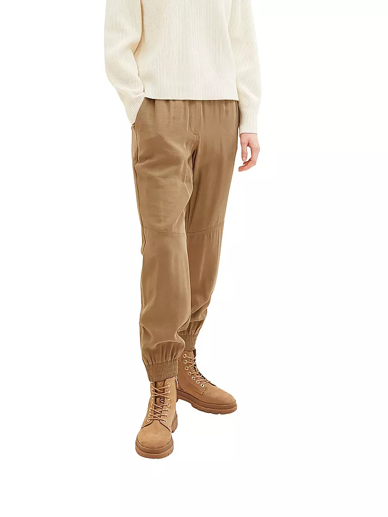 TOM TAILOR | Hose Jogging Fit | beige