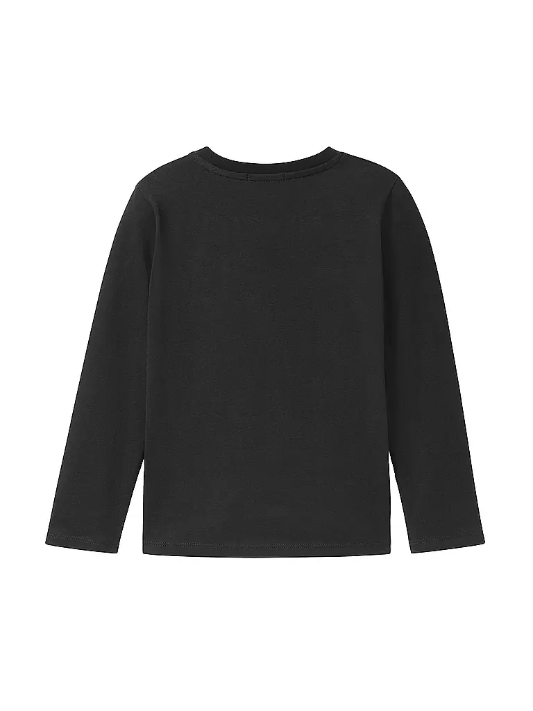 TOM TAILOR | Jungen Langarmshirt  | schwarz