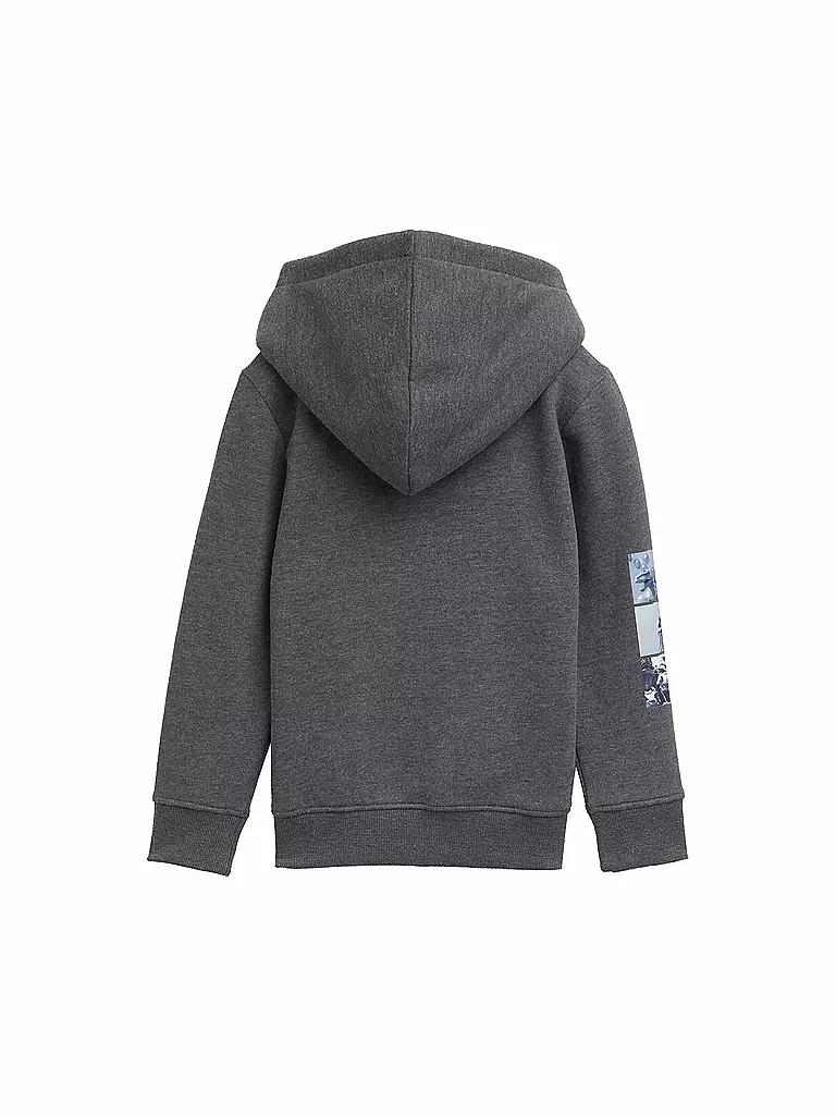 TOM TAILOR | Jungen Sweatjacke  | grau