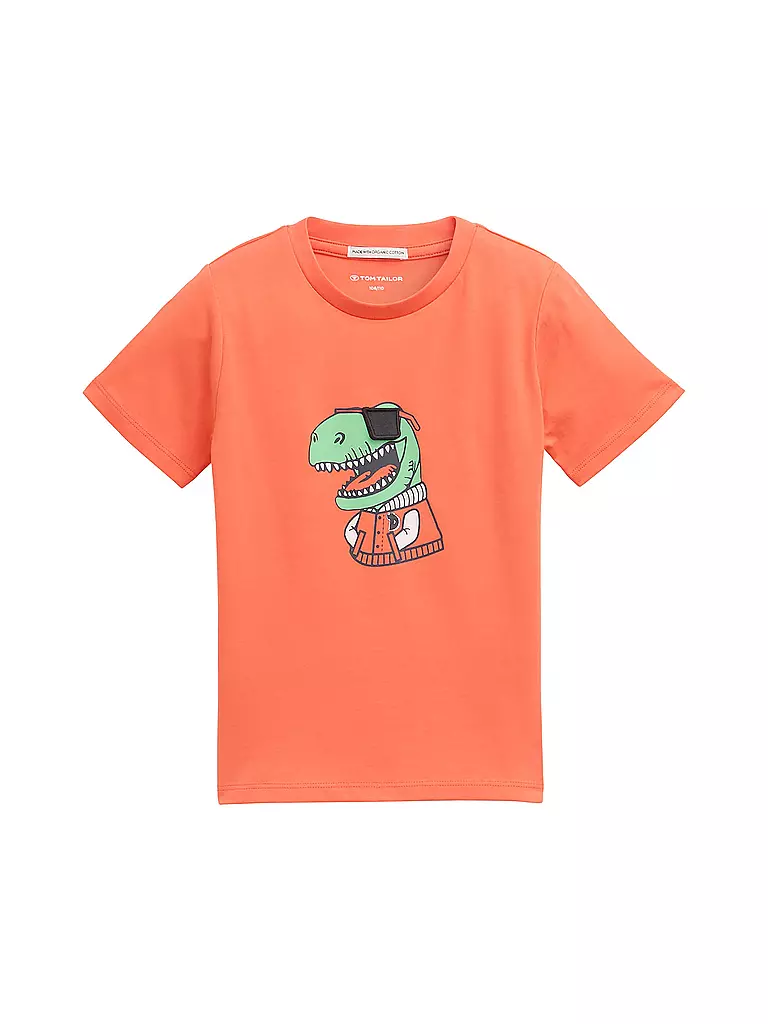 TOM TAILOR | Jungen T-Shirt | orange