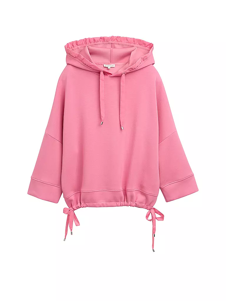 TOM TAILOR | Kapuzensweater - Hoodie  | rosa