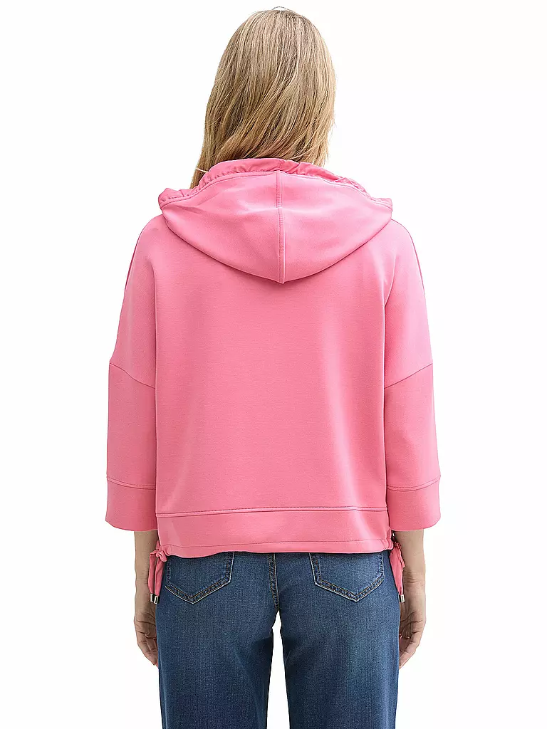 TOM TAILOR | Kapuzensweater - Hoodie  | rosa