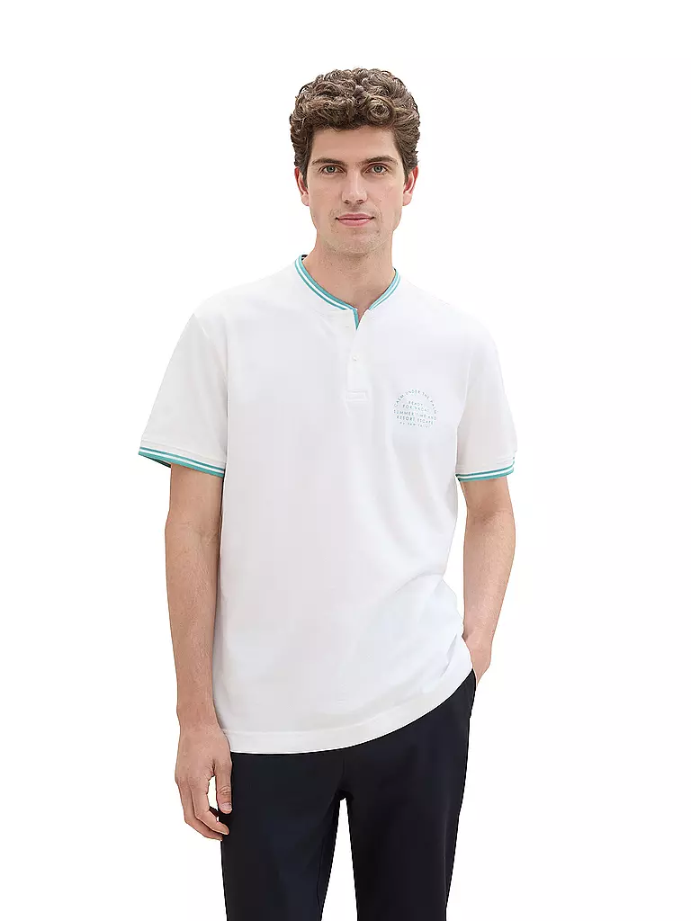 TOM TAILOR | Poloshirt  | weiss