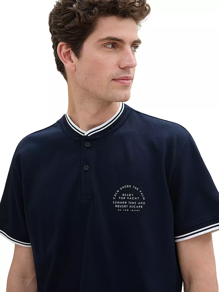 TOM TAILOR | Poloshirt  | dunkelblau