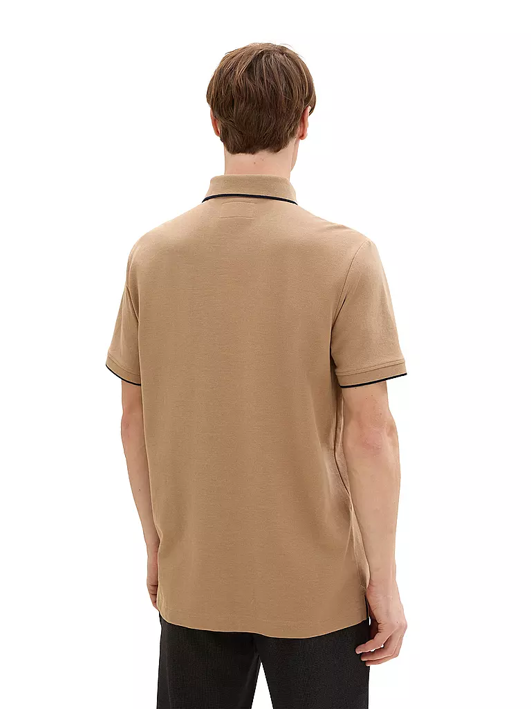 TOM TAILOR | Poloshirt Regular Fit | camel