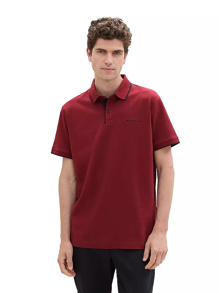 TOM TAILOR | Poloshirt Regular Fit | dunkelblau